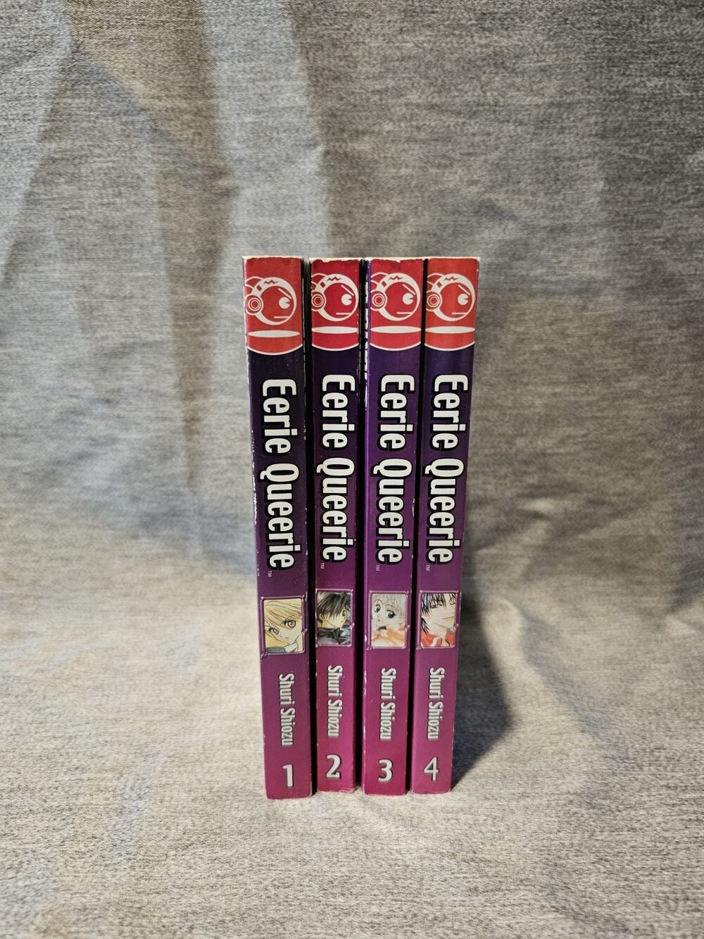 Eerie Queerie 1-4 Manga English Used Tokyo Pop 10 Series Collection